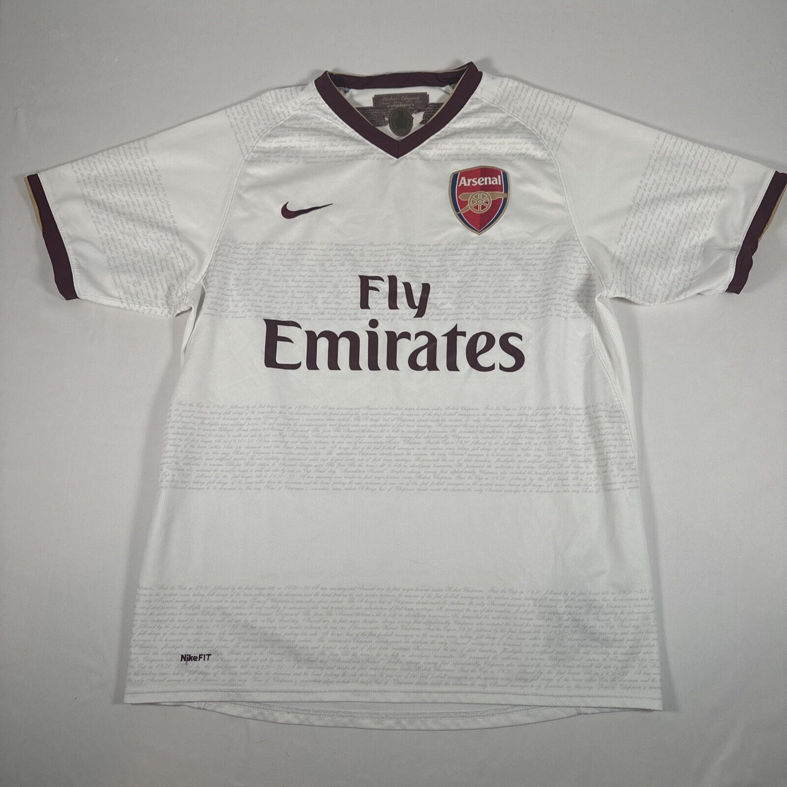 arsenal 2007 2008 away football shirt medium2