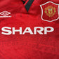 Manchester United 1994/1995/1996 Home Football Shirt Childs Boys