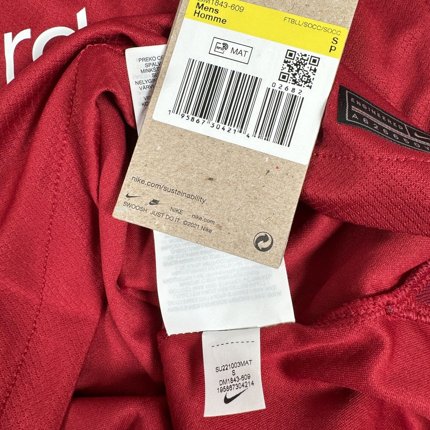 liverpool 2022 2023 home football shirt men s small bnwt4