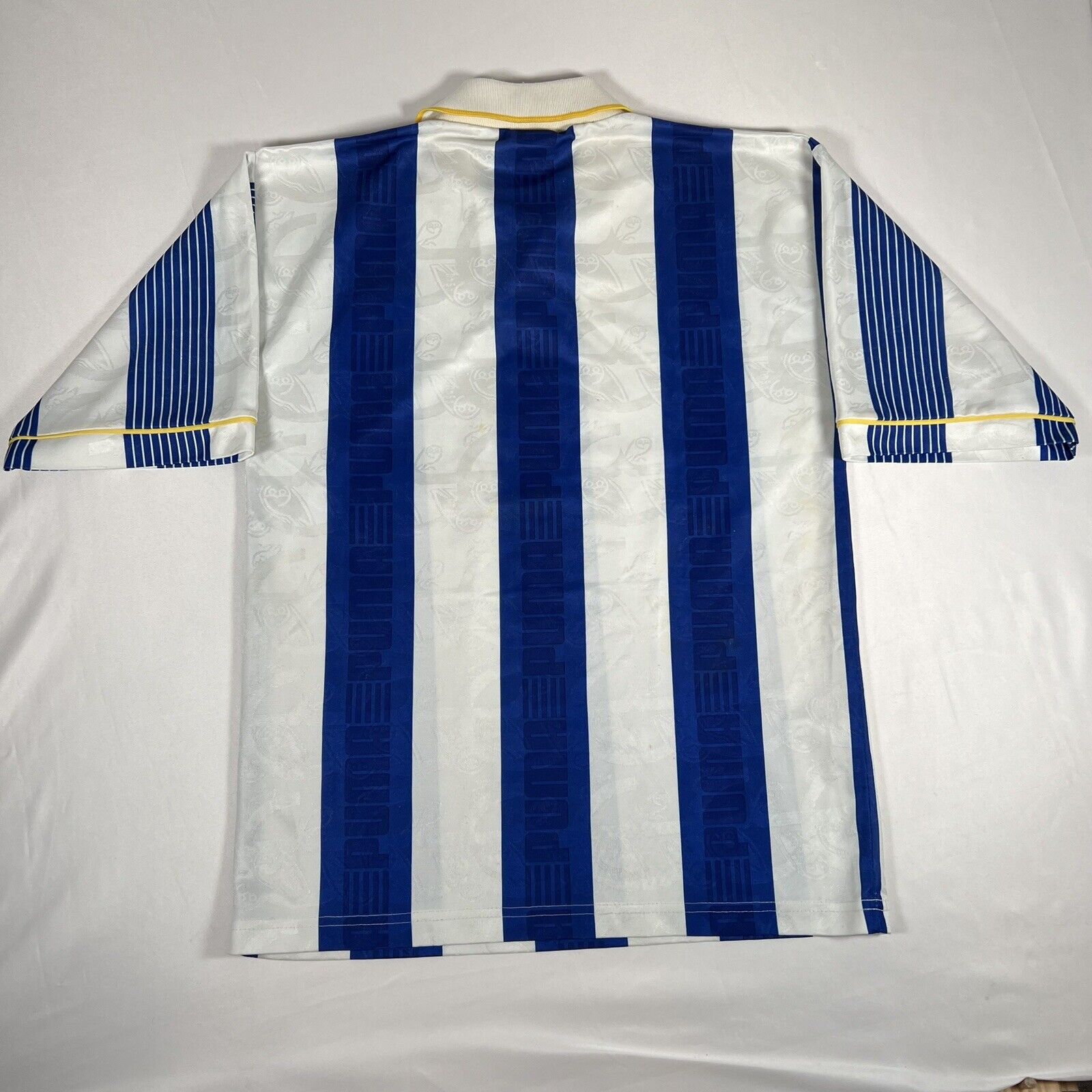 sheffield wednesday 1993 1994 1995 home football shirt small3