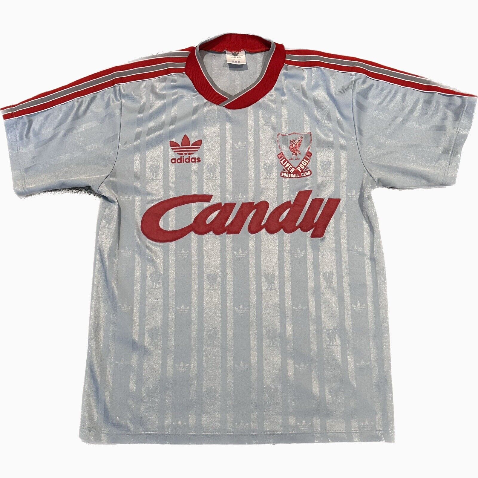 liverpool 1988 1989 away football shirt medium 22