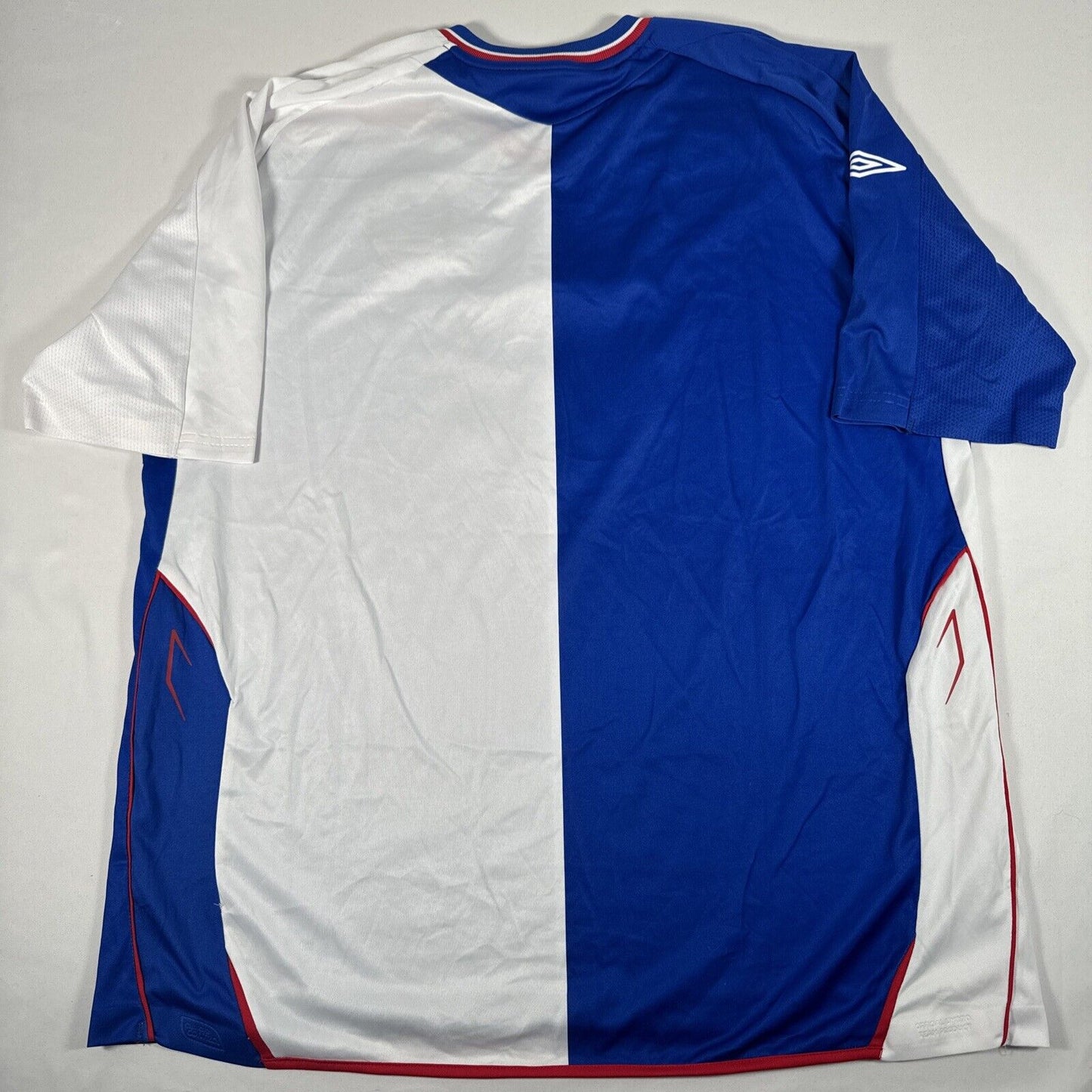 blackburn rovers 2007 2008 home football shirt men s xxl 2xl3