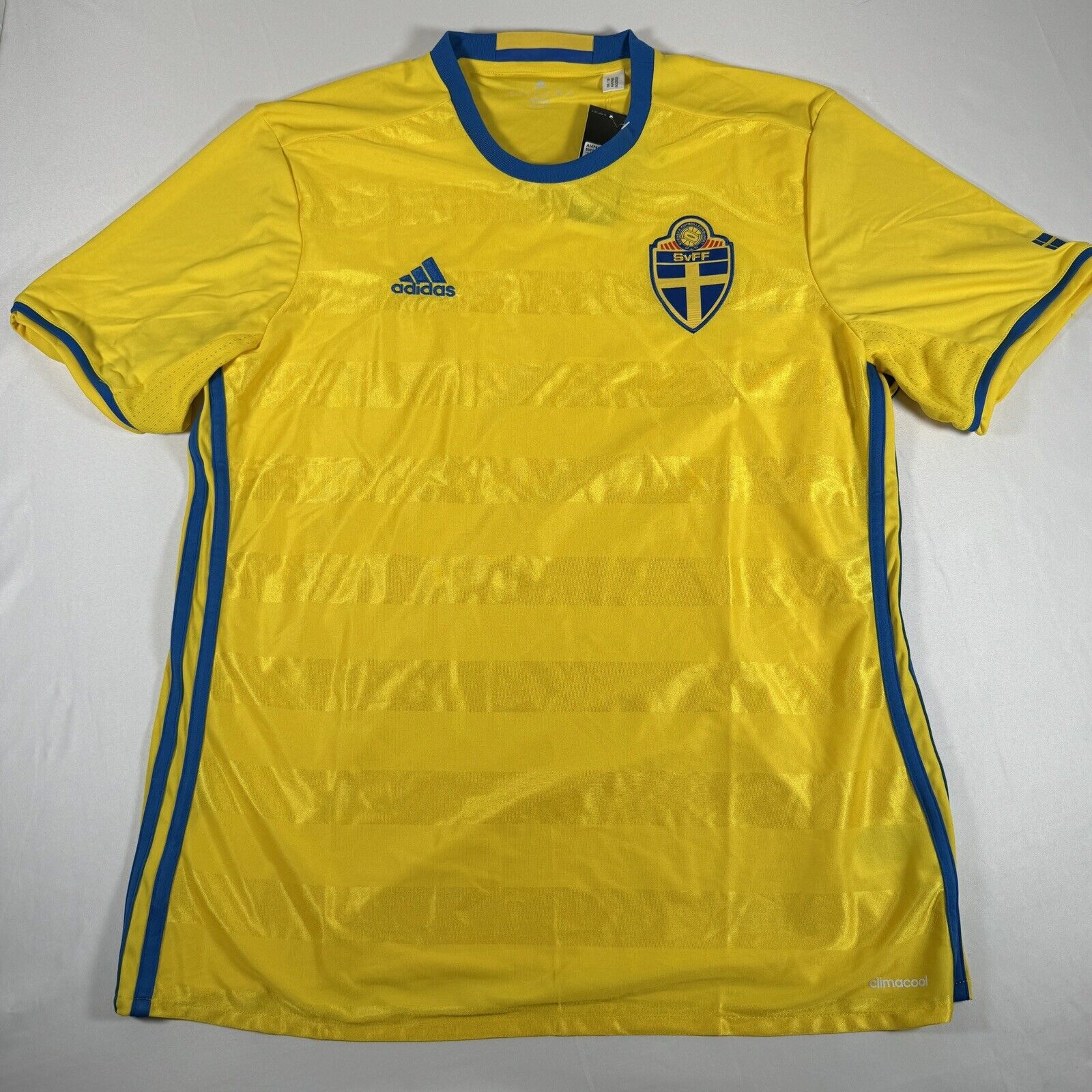 sweden 2016 2017 2018 home football shirt bnwt xl2