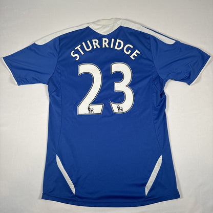 STURRIDGE 23 Chelsea 2011/2012 Home Football Shirt Medium — full back view