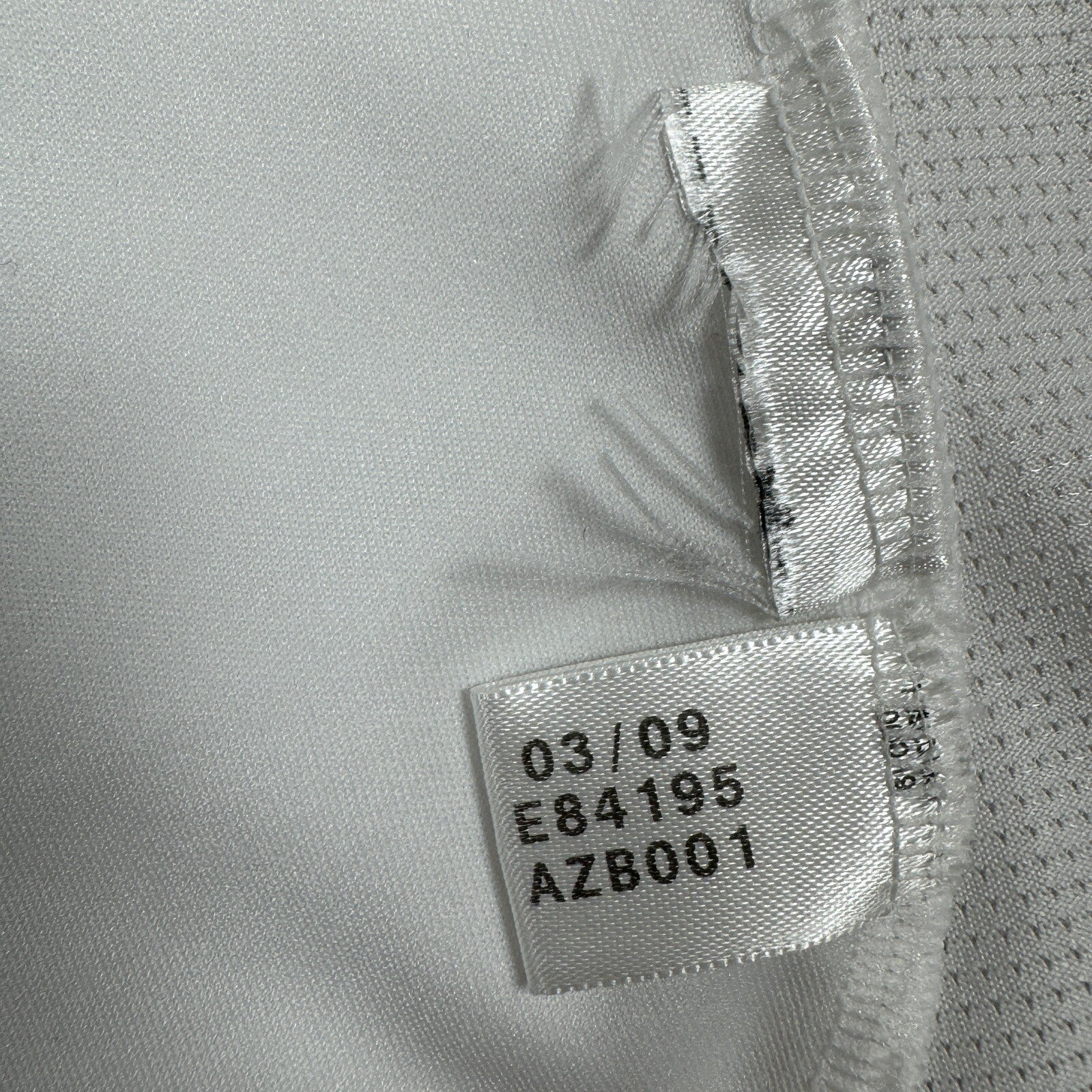 19 ac milan 2009 2010 away football shirt player spec formotion xl6