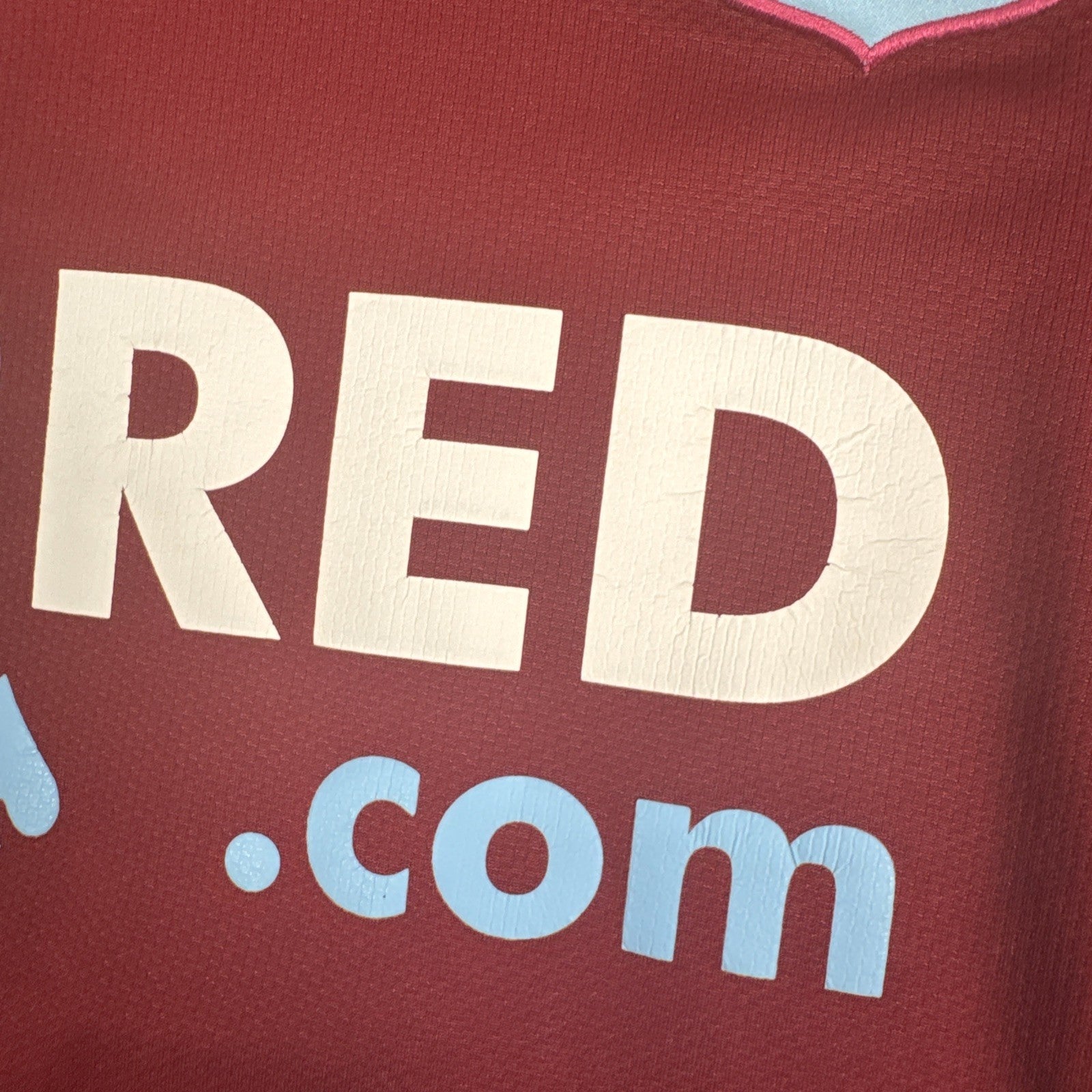 young 7 aston villa 2007 2008 home football shirt large7