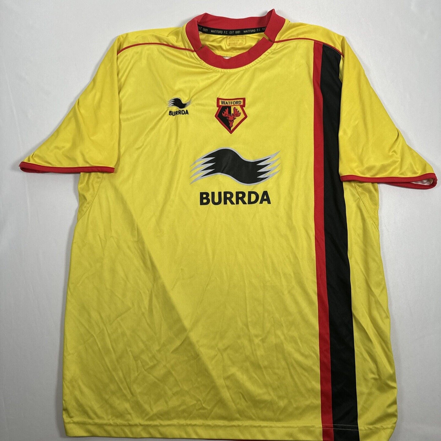 Watford 2010/2011 Home Football Shirt Men’s XL