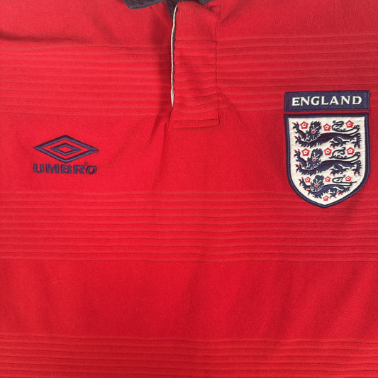 England 2000/2001/2002 Away Football Shirt  Large
