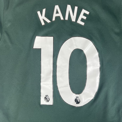 KANE 10 Tottenham 2020/2021 Away Football Shirt Small — back close-up