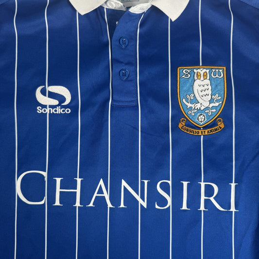 Sheffield Wednesday 2016/2017 Home Long Sleeve Football Shirt Small