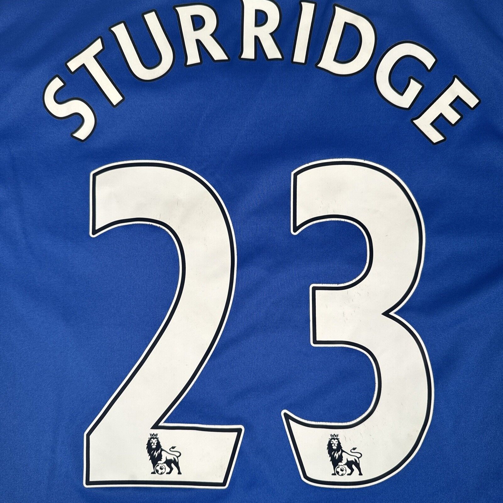 STURRIDGE 23 Chelsea 2011/2012 Home  Football Shirt  Medium - Football Shirt Kingdom