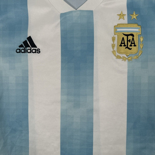 Argentina 2018/2019/2020 Home Football Shirt Men’s Medium