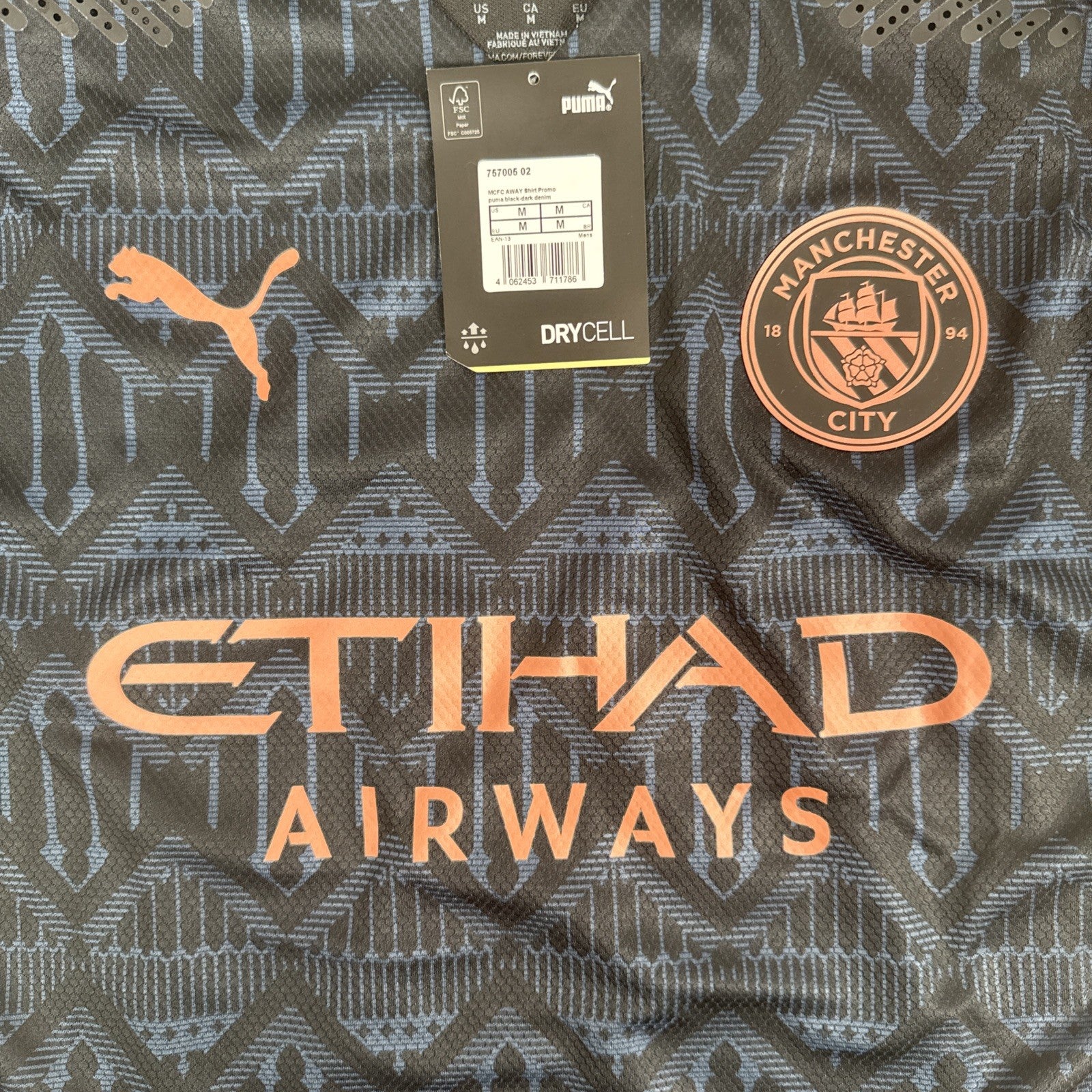 aguero 10 manchester city 2020 2021 away football shirt player spec medium bnwt2