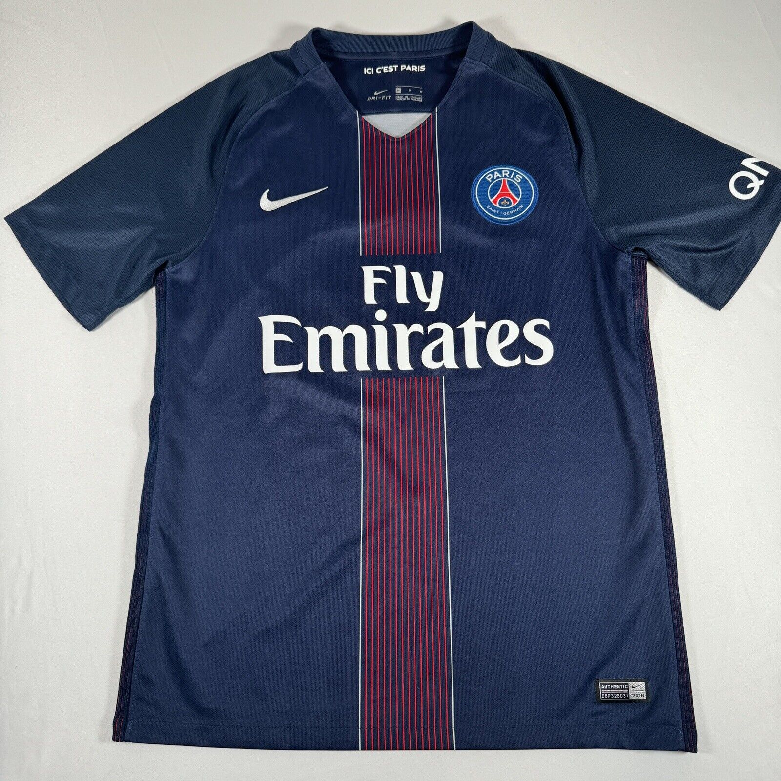 psg paris saint germain 2016 2017 home football shirt men s medium2