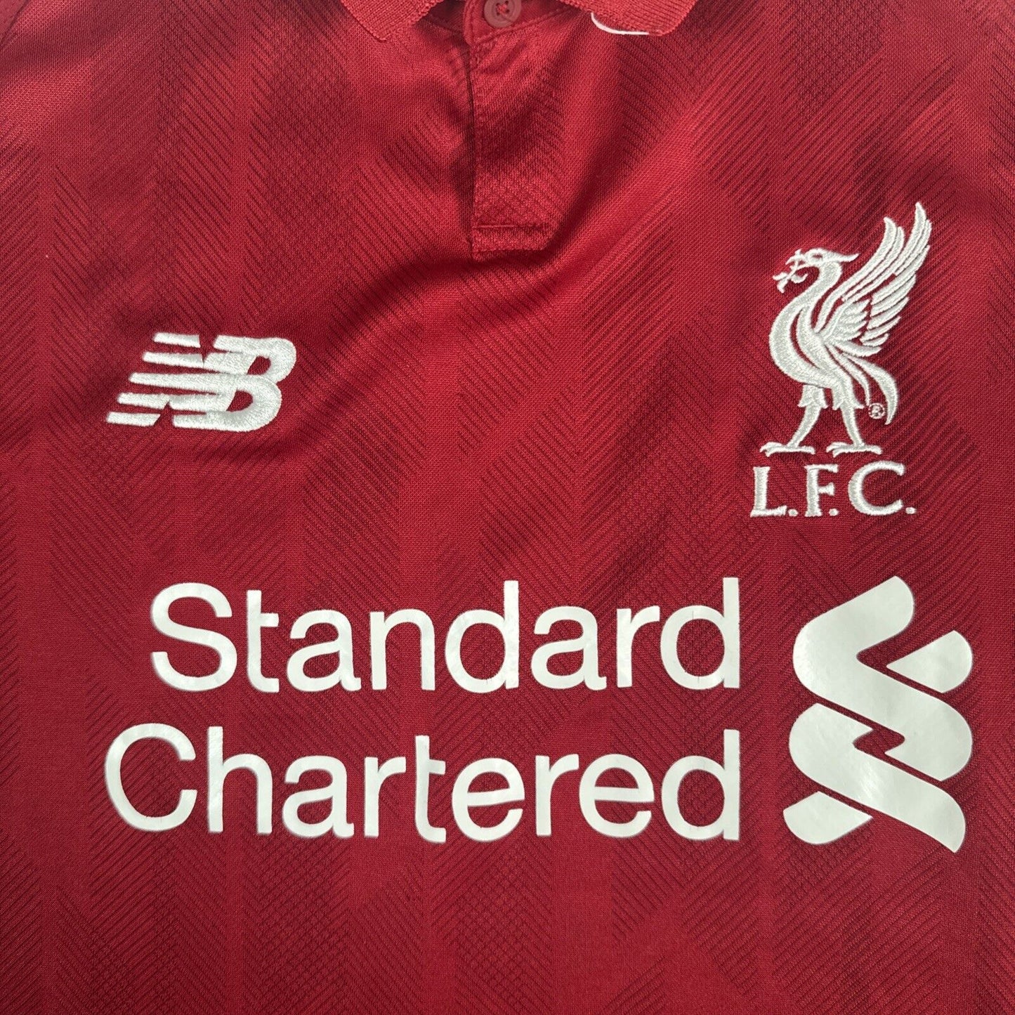 Liverpool 2018/2019 Home Football Shirt  Men’s Medium - Football Shirt Kingdom
