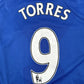 TORRES 9 Chelsea 2010/2011 Home  Football Shirt  Medium - Football Shirt Kingdom