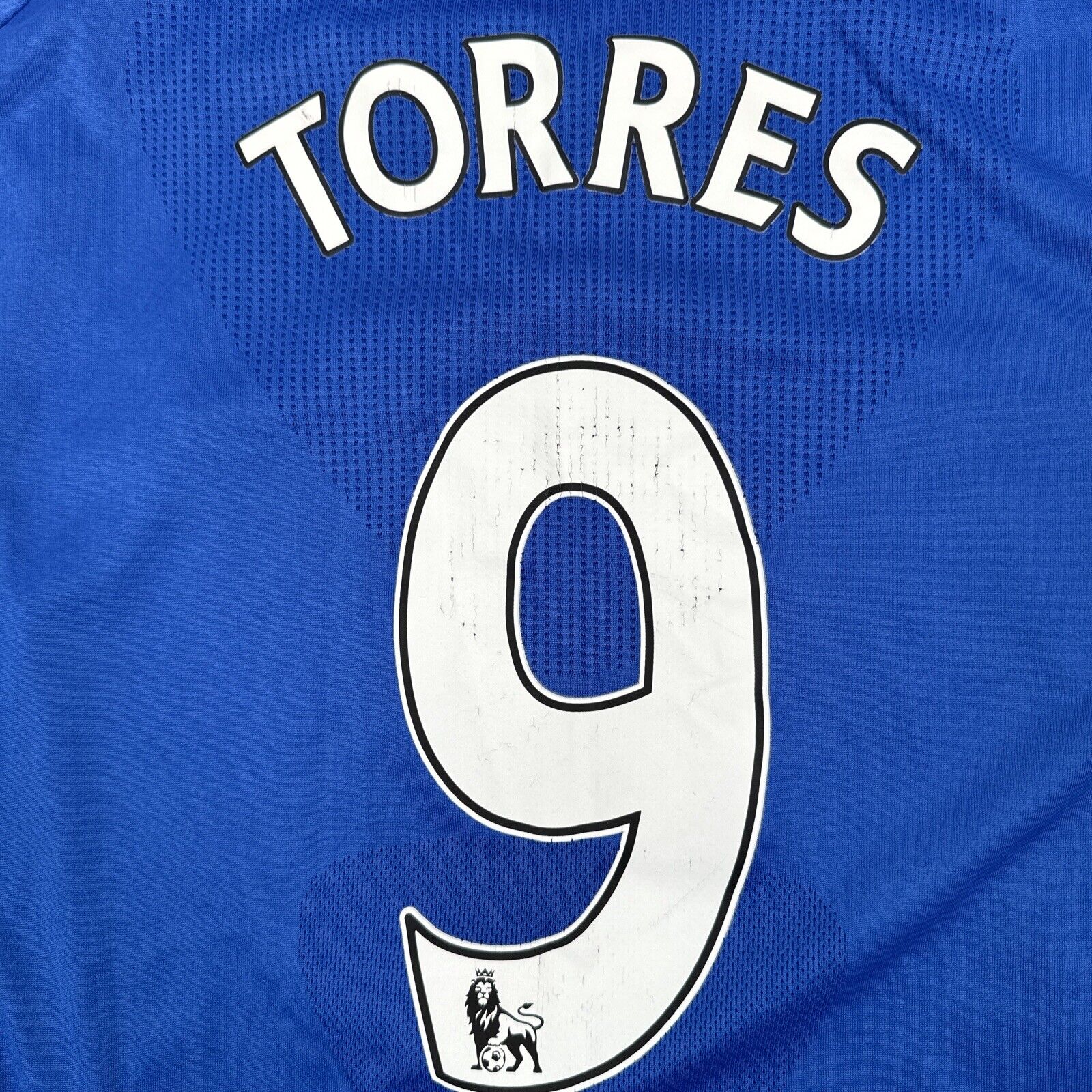 TORRES 9 Chelsea 2010/2011 Home  Football Shirt  Medium - Football Shirt Kingdom