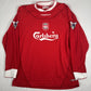 liverpool 2002 2003 2004 home football shirt long sleeve large2