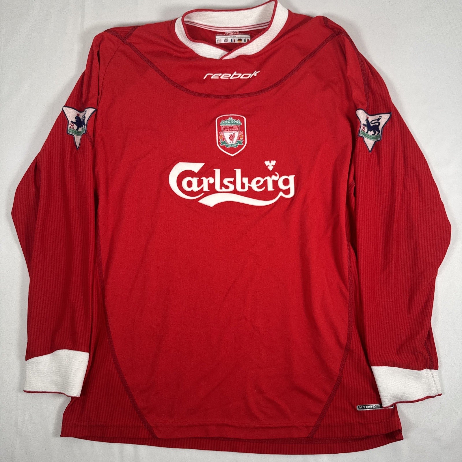 liverpool 2002 2003 2004 home football shirt long sleeve large2