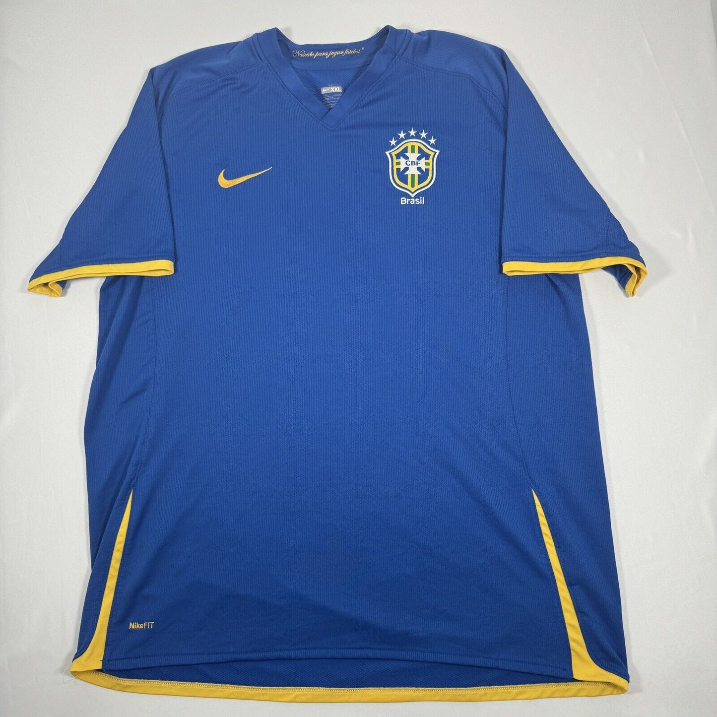 brazil 2008 2009 2010 away football shirt xxl2