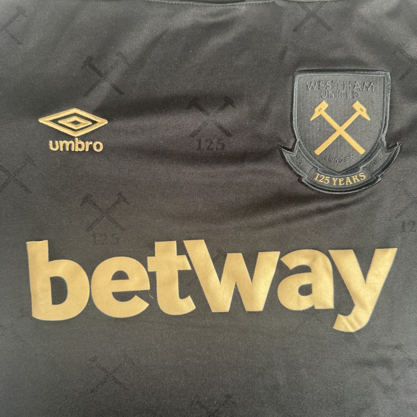 West Ham United 2020/2021 Third Football Shirt  Medium