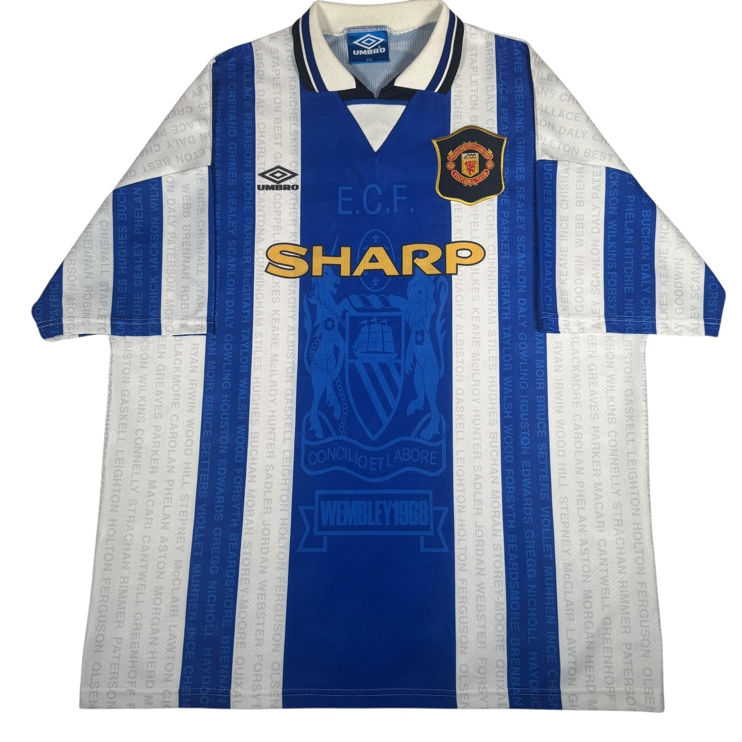 Manchester United 1994/1995/1996 Third Football Shirt  XXL 2XL