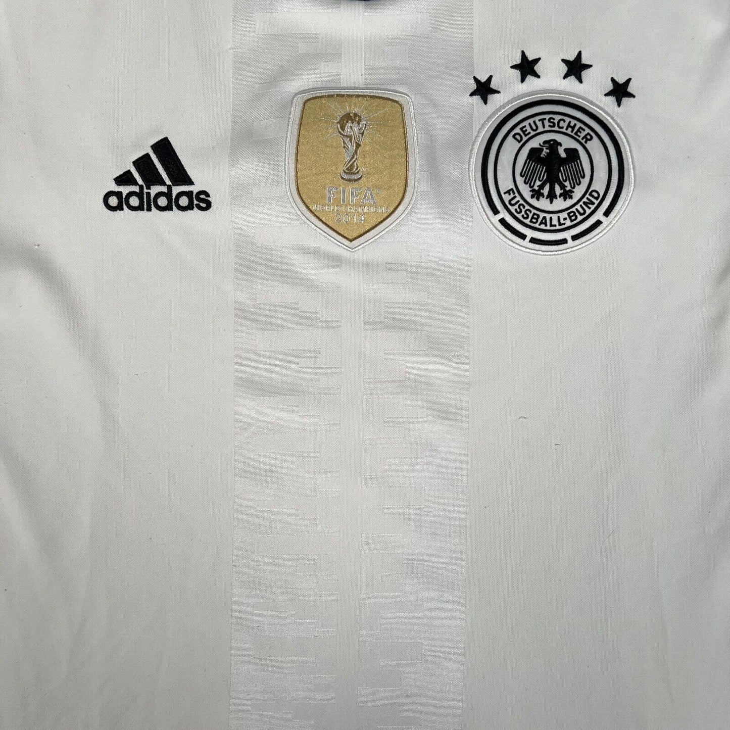 Germany 2016/2017/2018 Home Football Shirt  Small - Football Shirt Kingdom