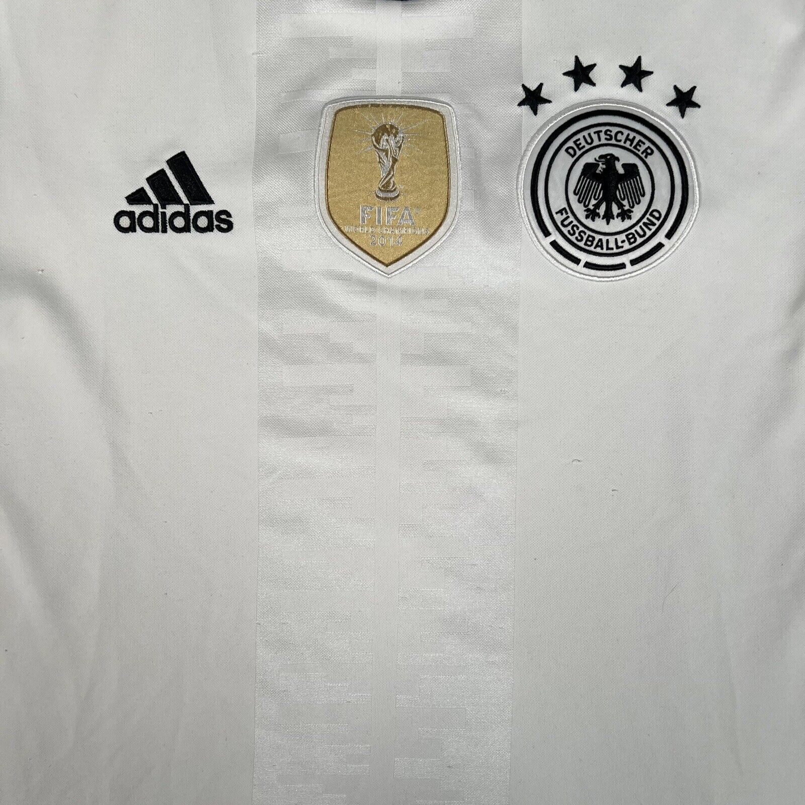 Germany 2016/2017/2018 Home Football Shirt  Small - Football Shirt Kingdom