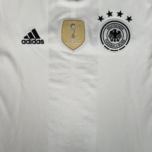 Germany 2016/2017/2018 Home Football Shirt  Small - Football Shirt Kingdom