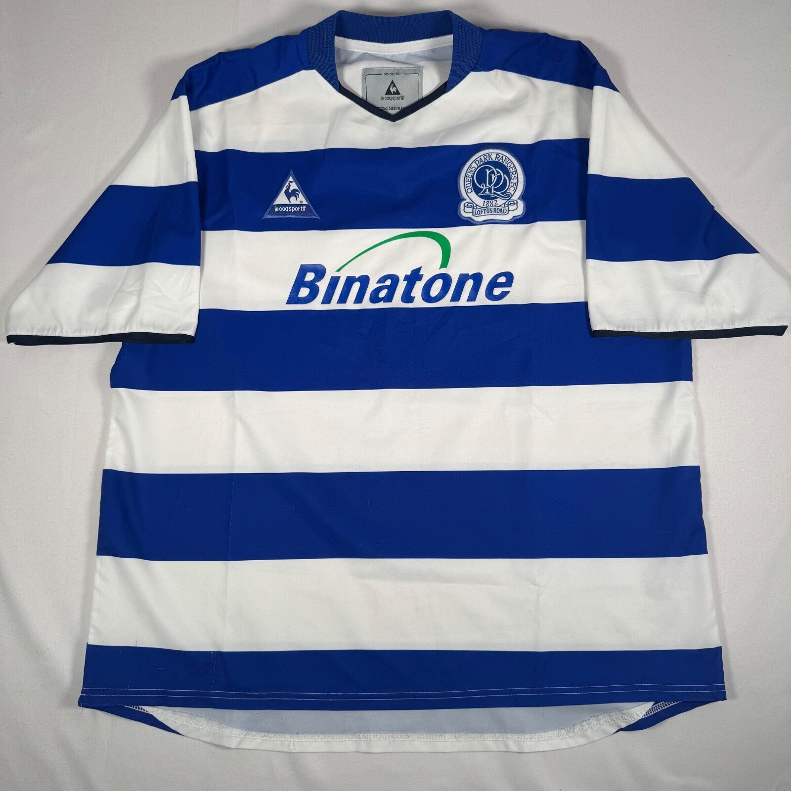 qpr queens park rangers 2003 2004 home football shirt xl2