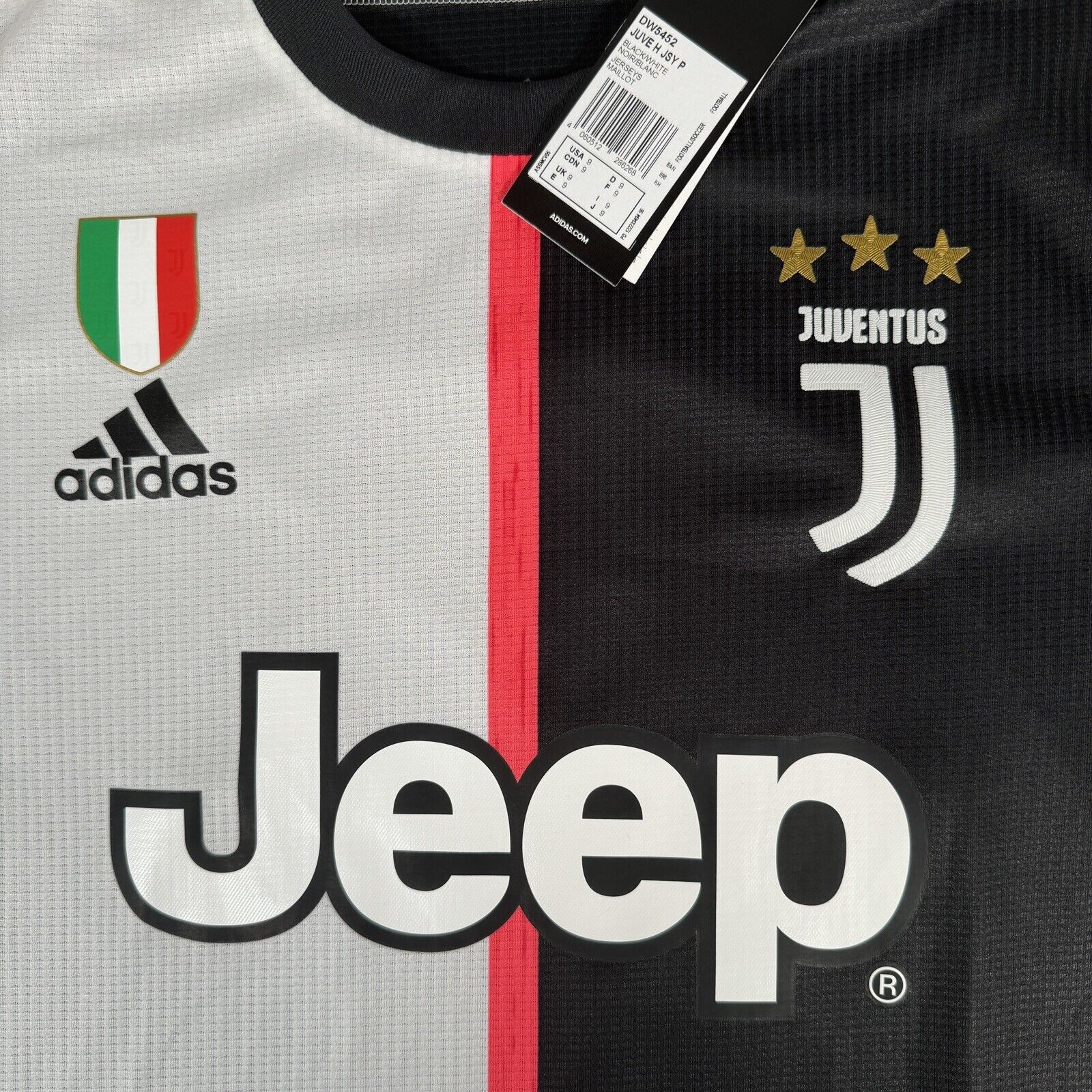 ronaldo 7 juventus 2019 2020 home football shirt player issue 9 bnwt2