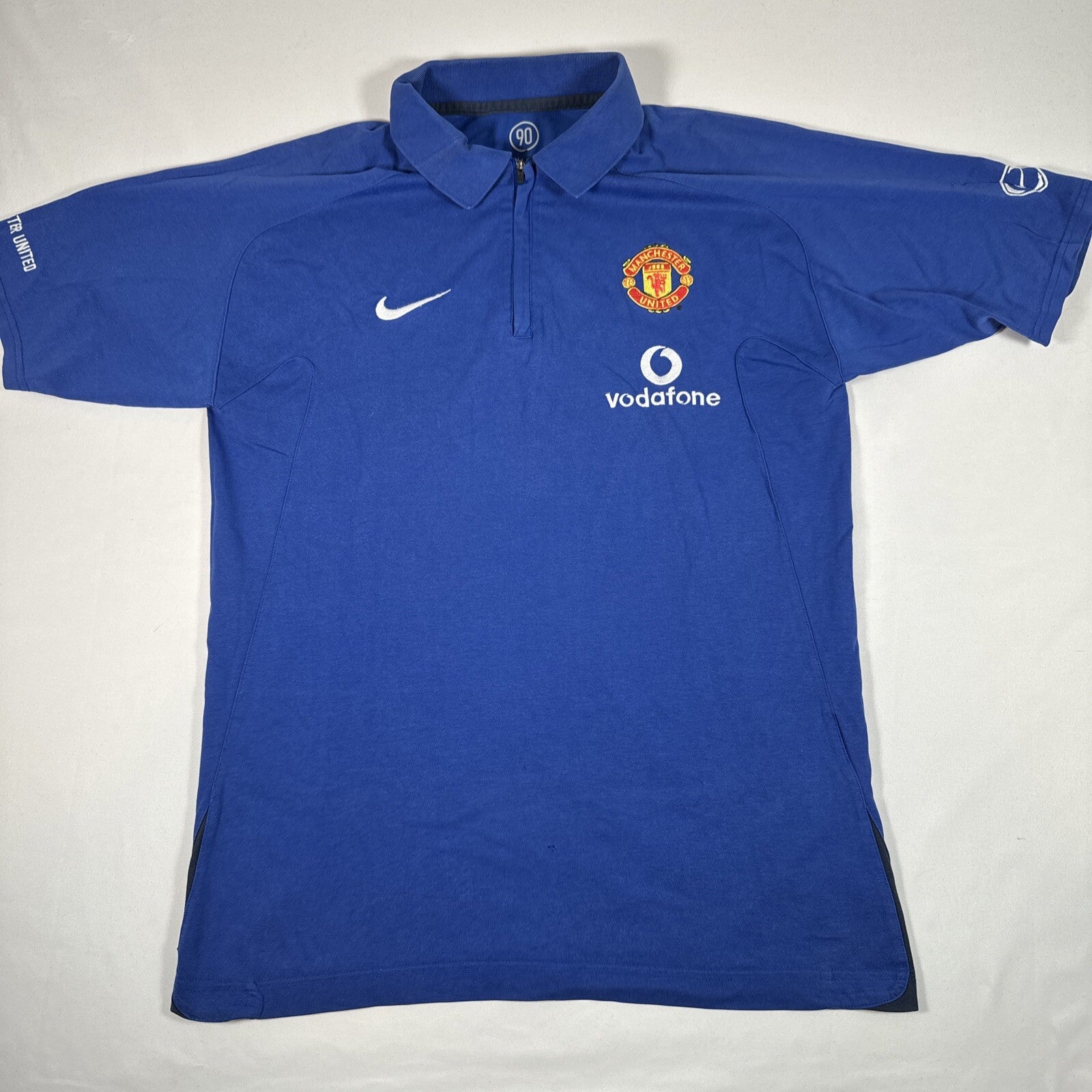 manchester united 2005 2006 polo training football shirt medium2