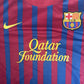 Barcelona 2011/2012 Home Long Sleeve Football Shirt  Large