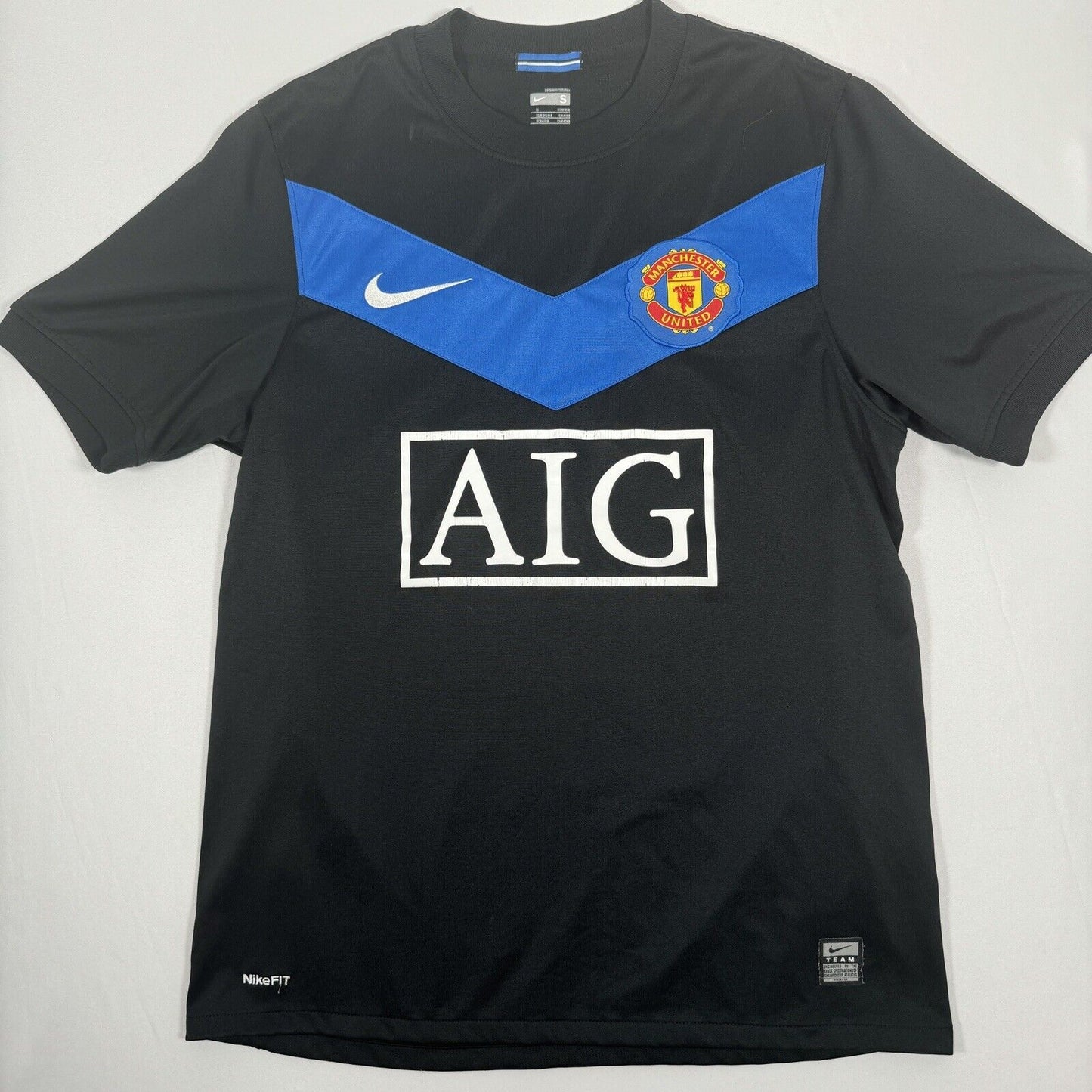 manchester united 2009 2010 away football shirt men s small2