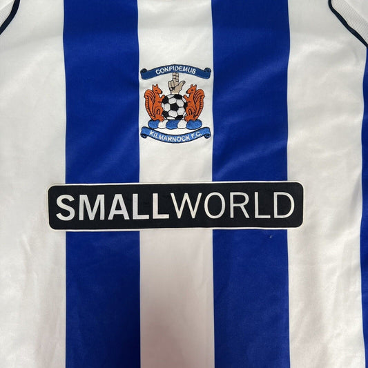 Kilmarnock 2008/2009 Home Football Shirt  Men’s XL - Football Shirt Kingdom