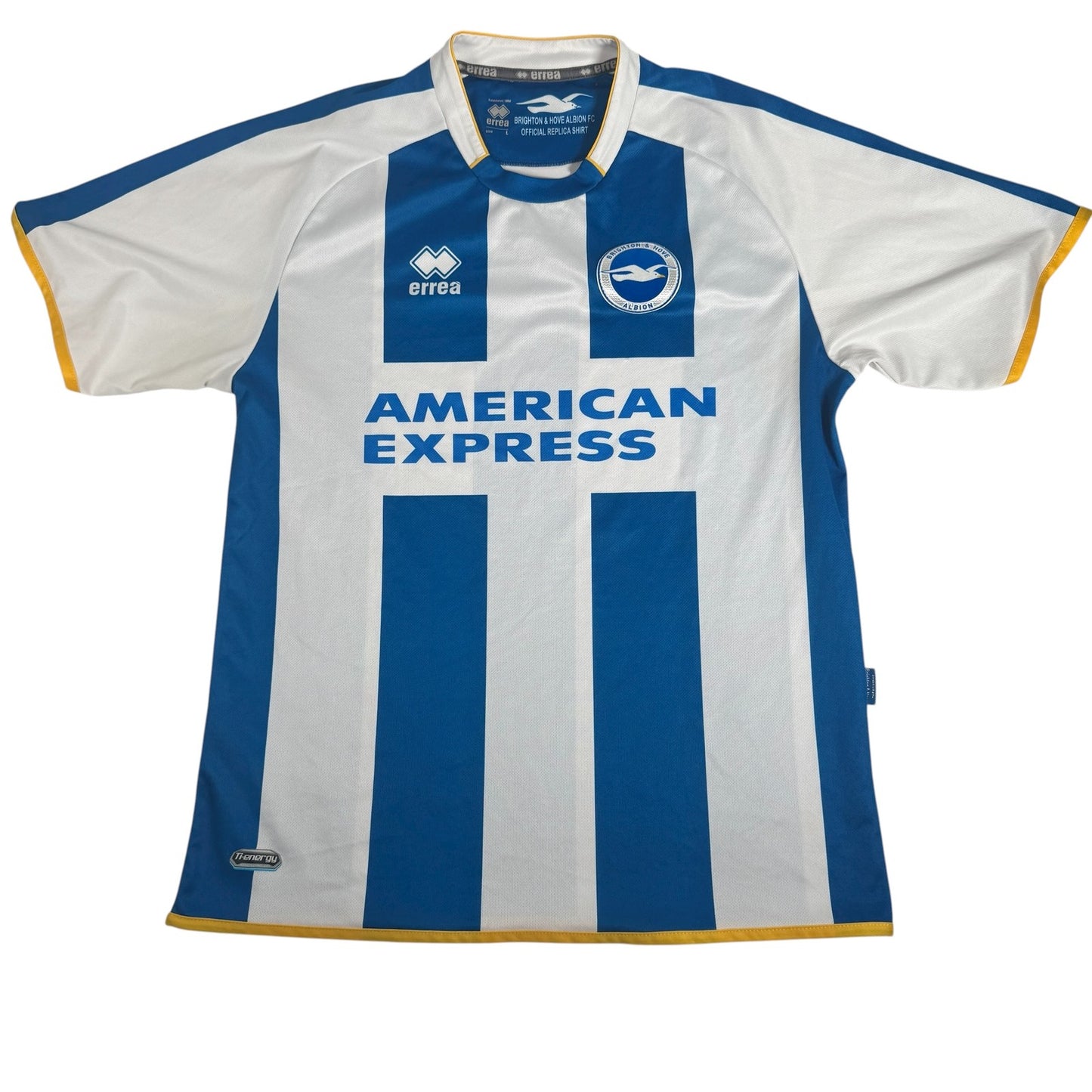 Brighton & Hove Albion 2013/2014 Home Football Shirt  Large