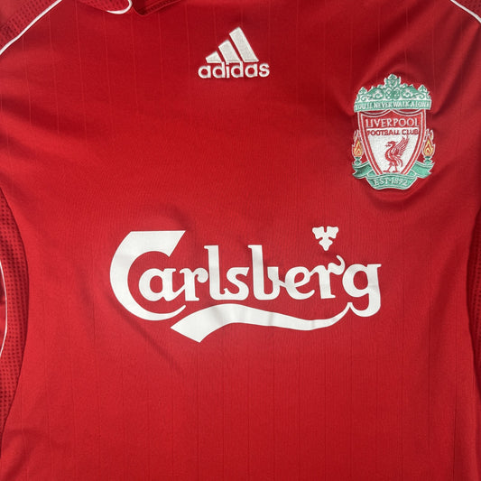 Liverpool 2006/2007/2008 Home Football Shirt  Large