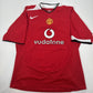 manchester united 2004 2005 2006 home football shirt xl 12