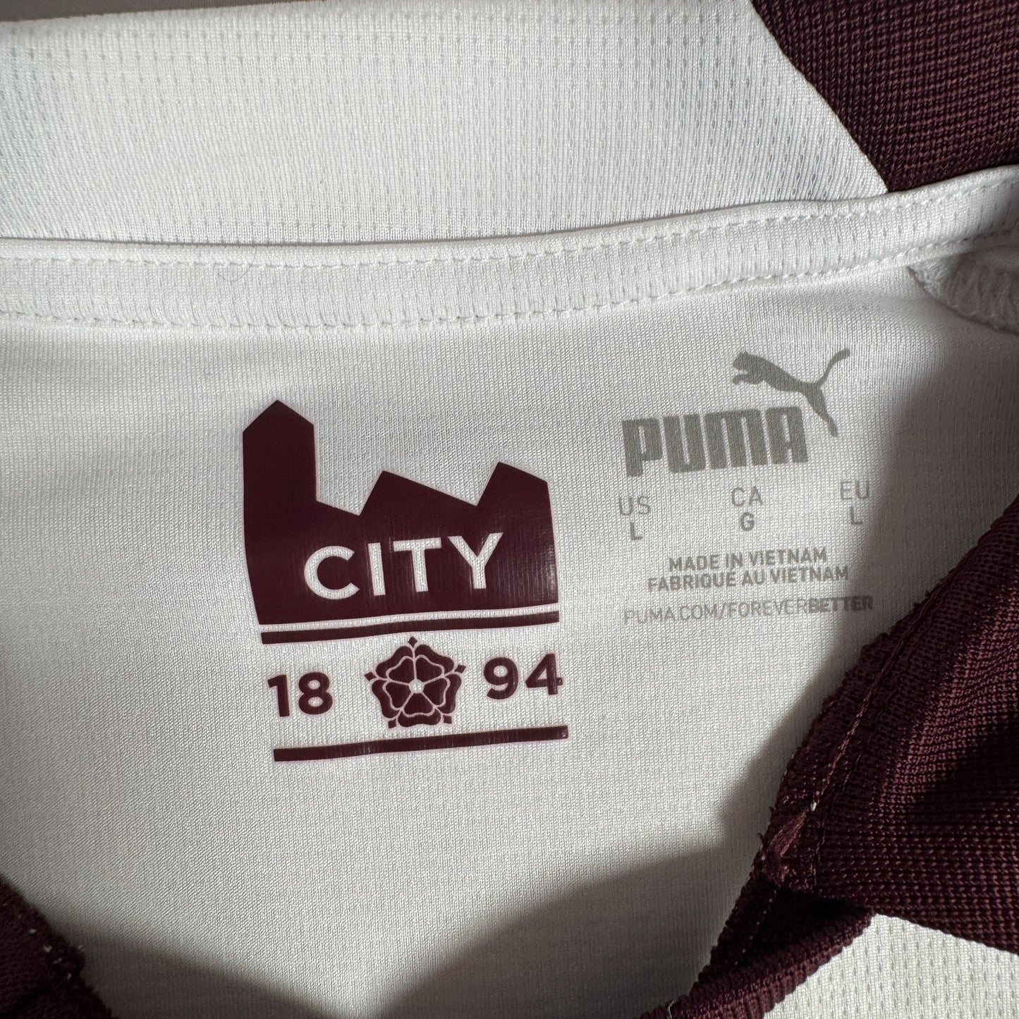 Manchester City 2023/2024 Away Football Shirt  Large