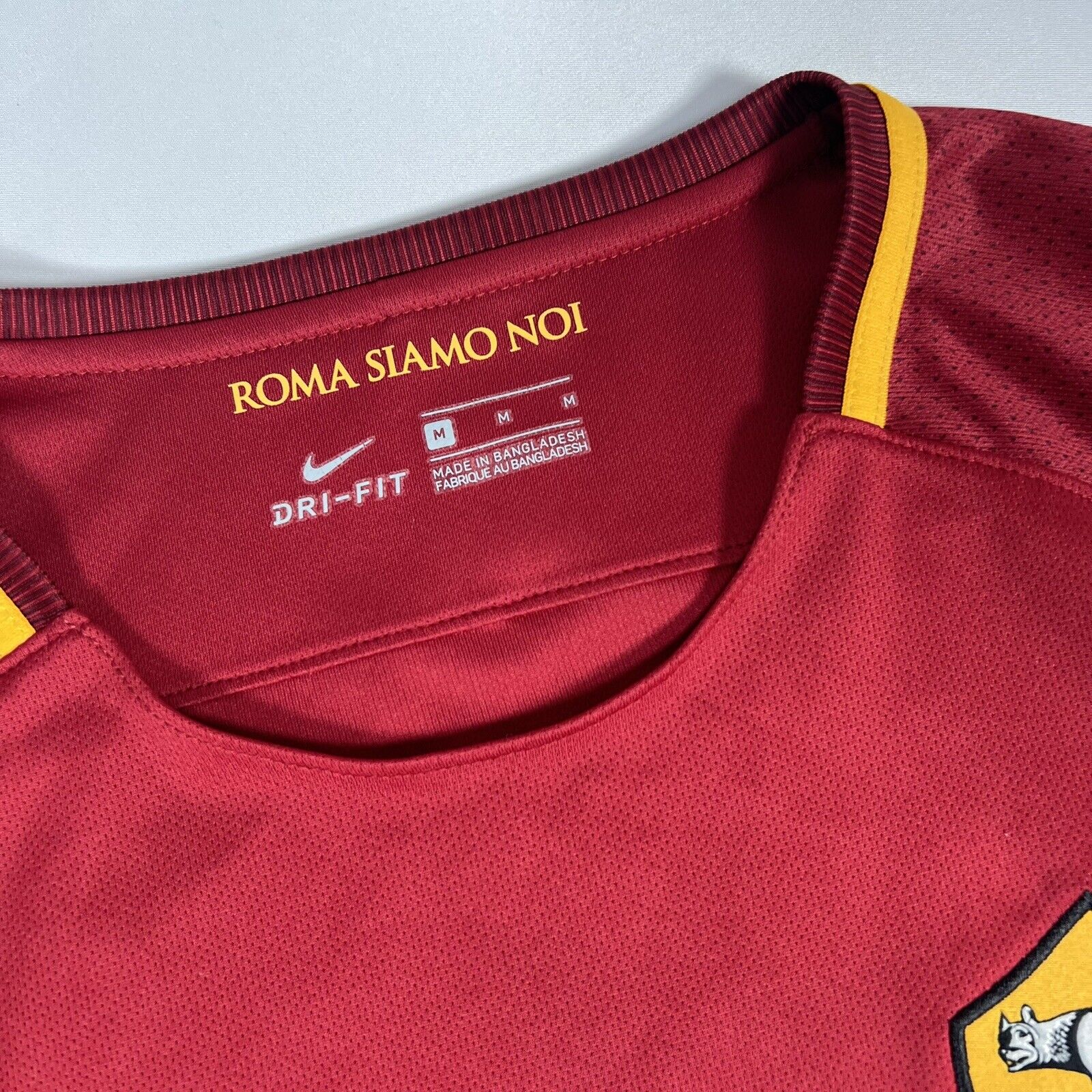 totti 10 roma 2017 2018 home football shirt medium last game6