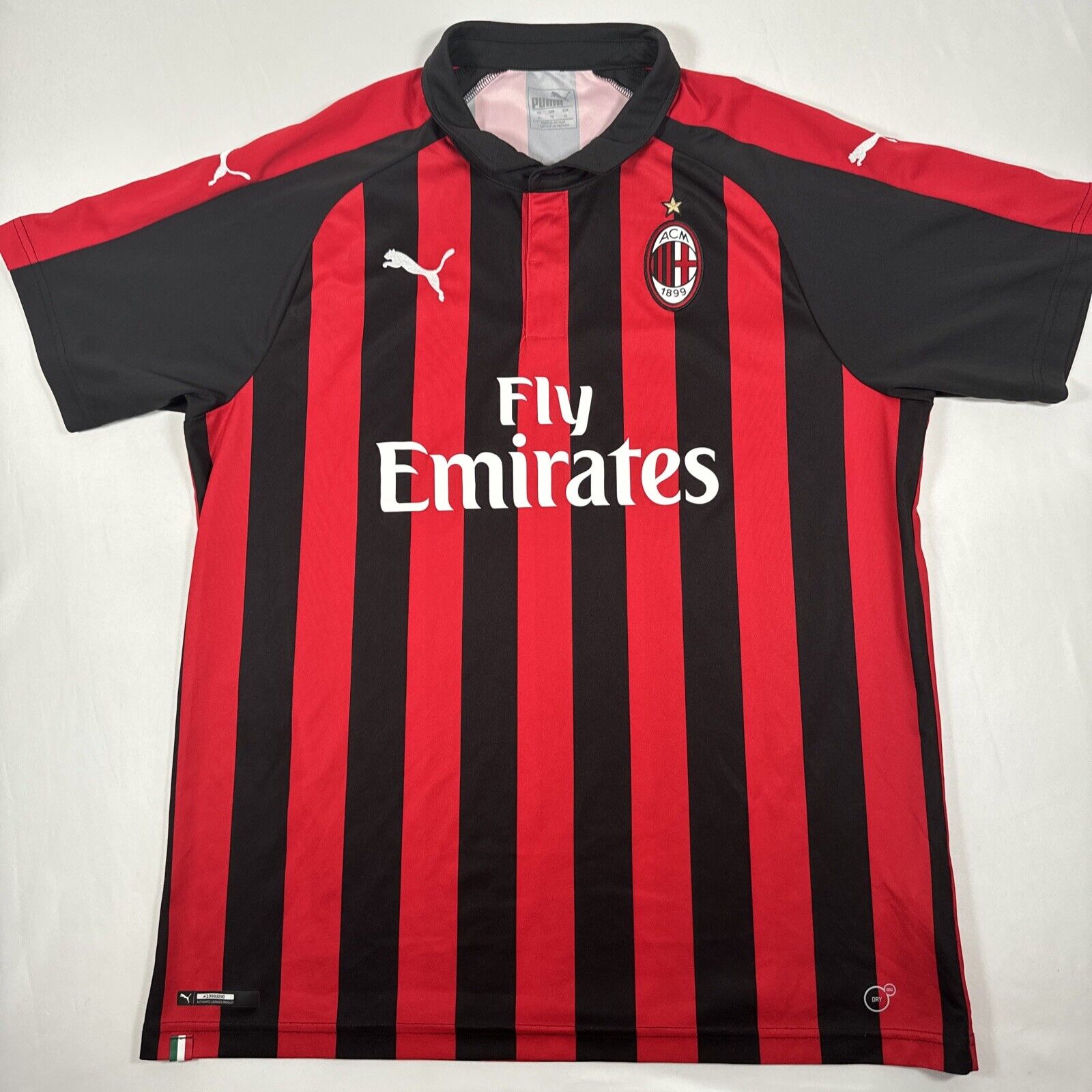 ac milan 2018 2019 home football shirt xl2