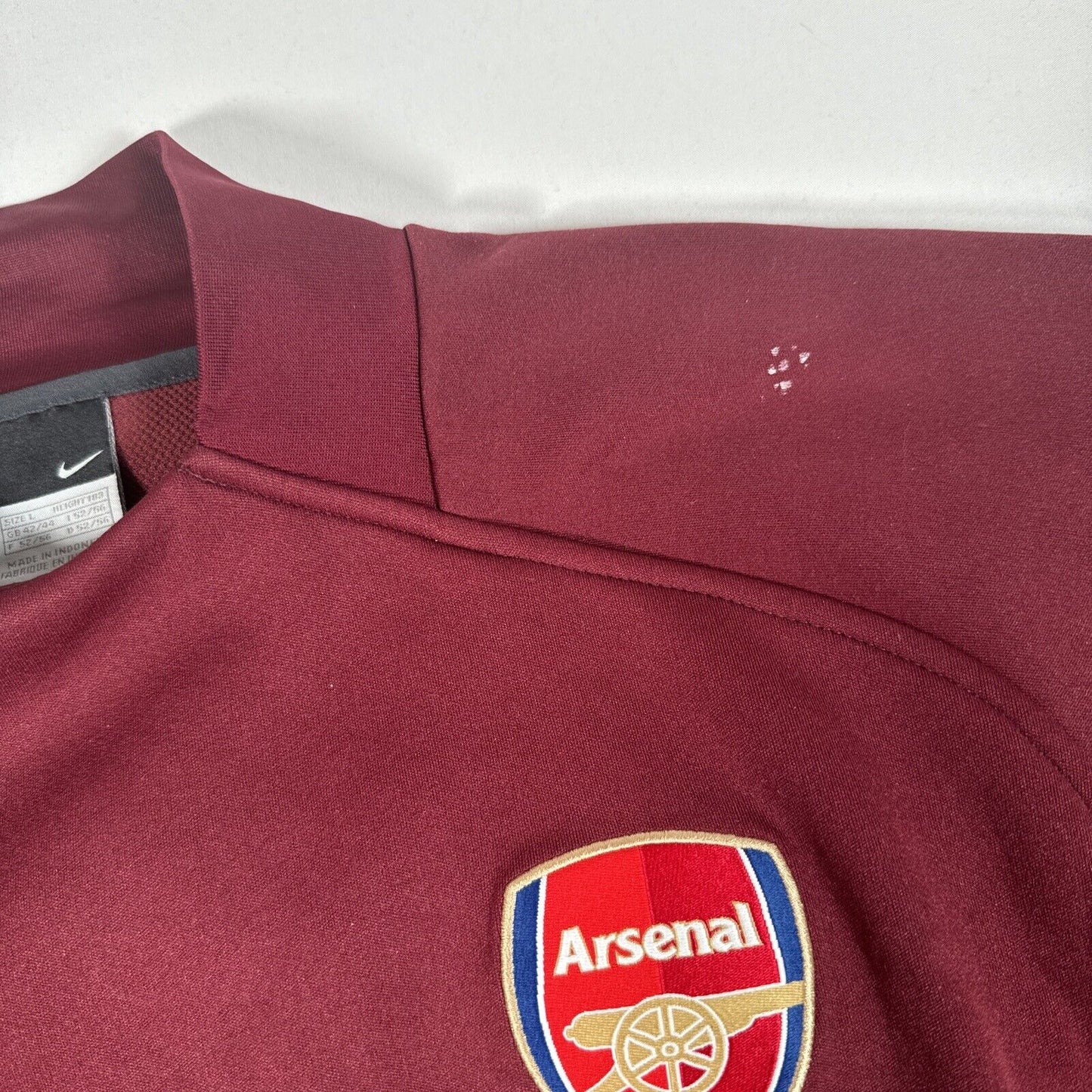 arsenal 2005 2006 training football shirt sweatshirt men s large6