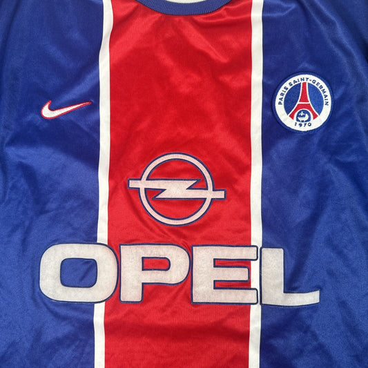 PSG Paris St Germain 1999/2000 Home Football Shirt  XL