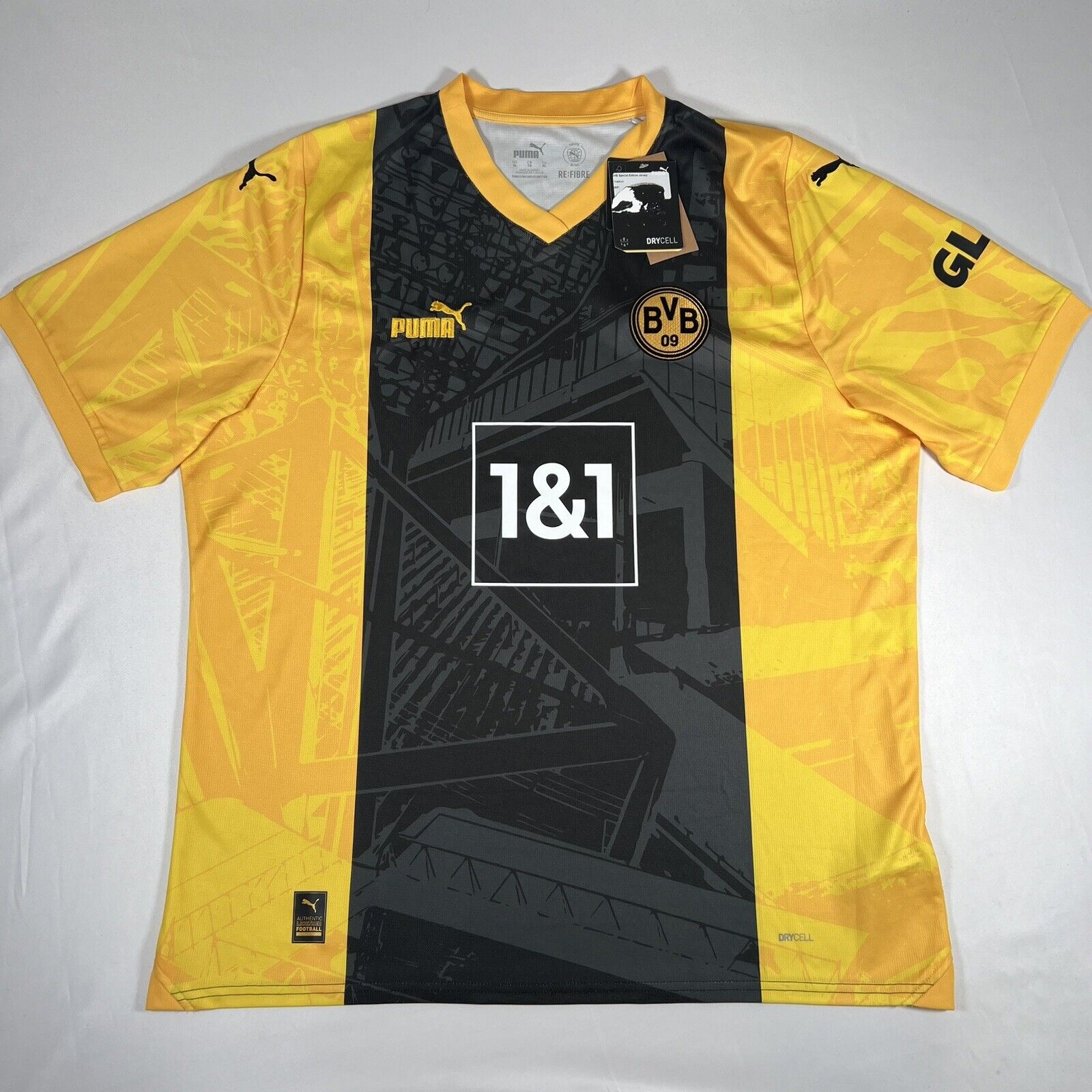 borussia dortmund 2023 2024 anniversary special football shirt bnwt xl2