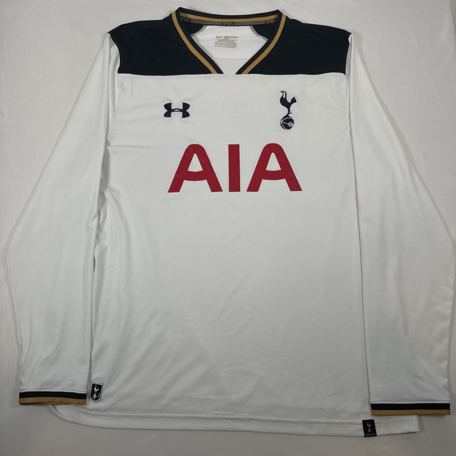 tottenham hotspur 2016 2017 home football shirt longsleeve 2xl xxl2