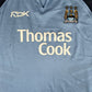Manchester City 2006/2007 Home Football Shirt   Large - Football Shirt Kingdom