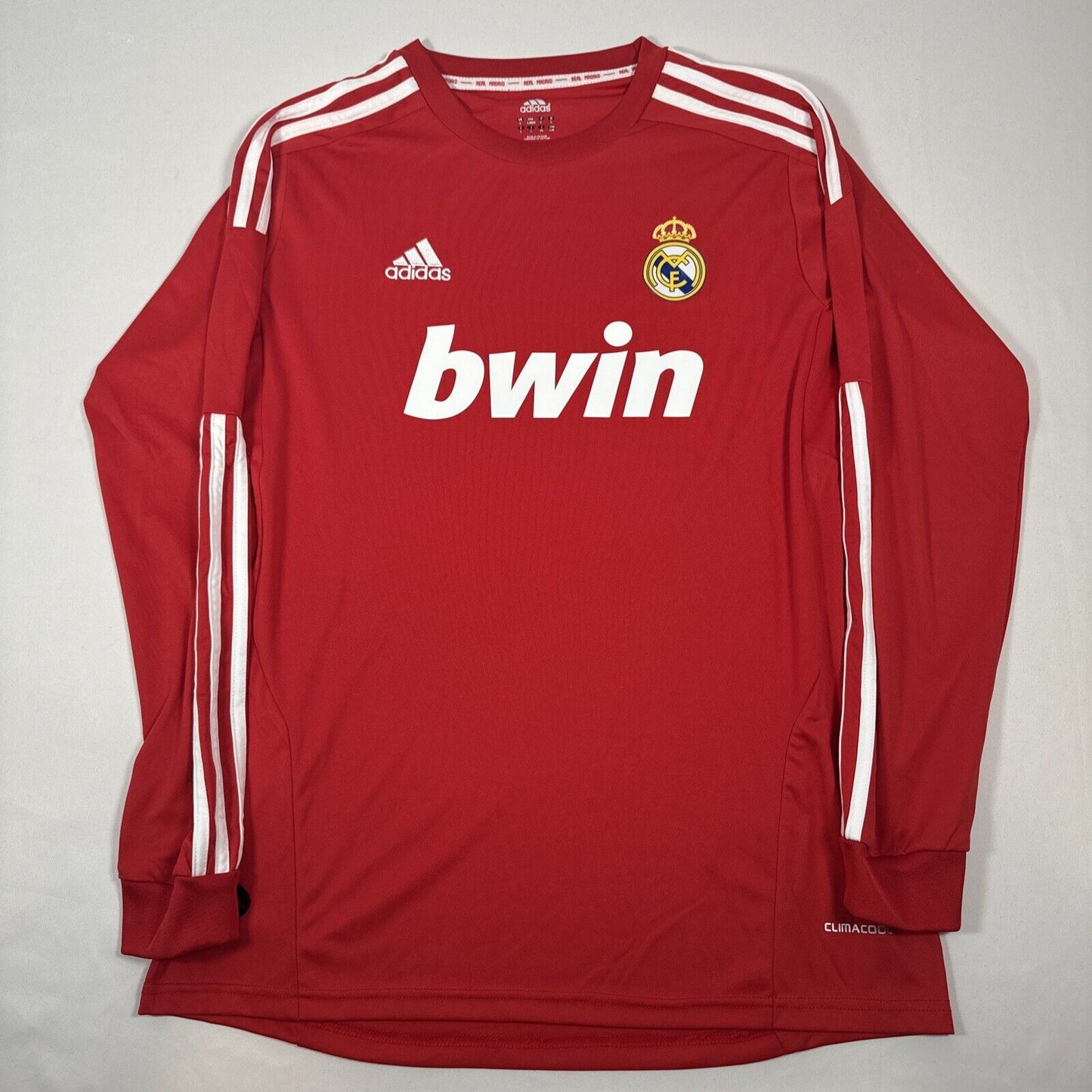 Real Madrid 2011/2012 Third Football Shirt Long Sleeve  Large