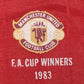 manchester united 1983 1984 fa cup winners home football shirt medium 12