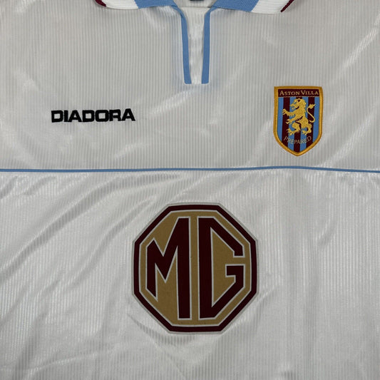 Aston Villa 2002/2003 Away Football Shirt  Men’s XXL - Football Shirt Kingdom