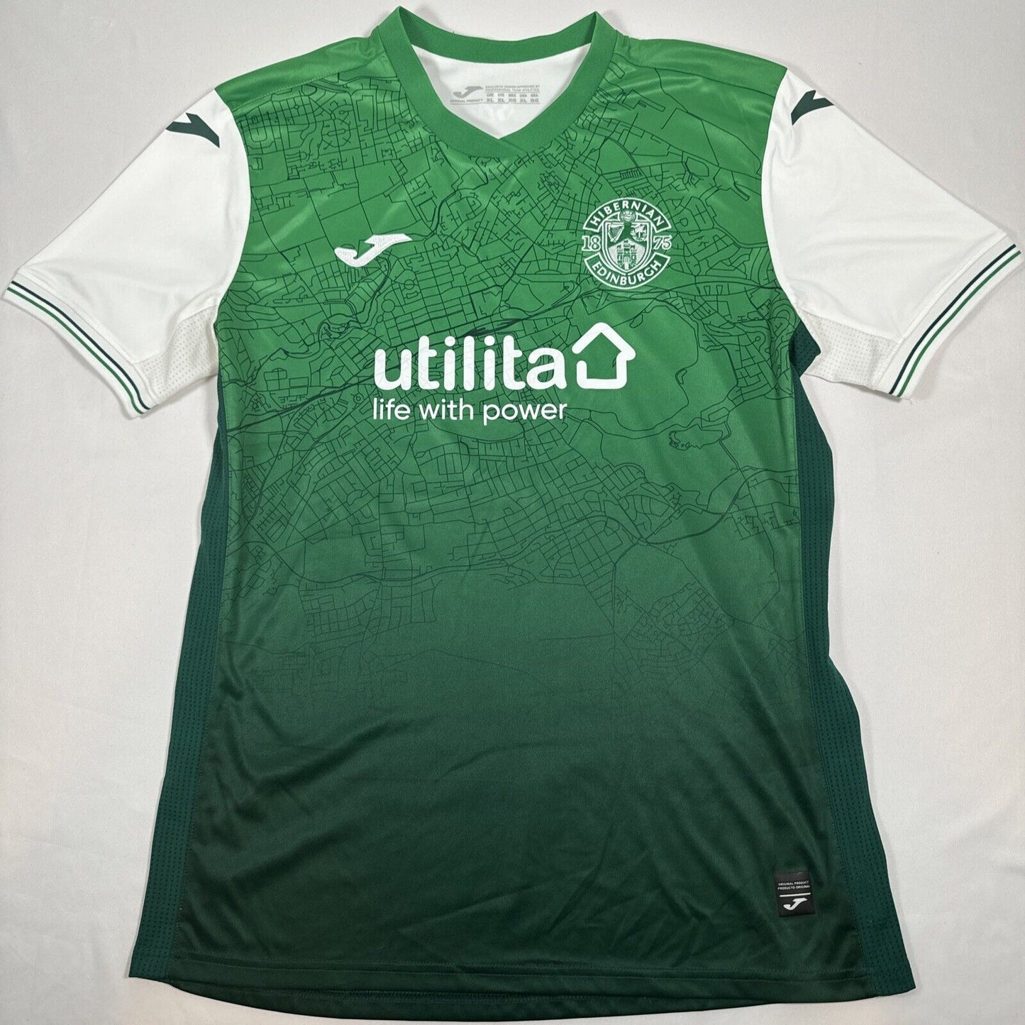 Hibernian 2021/2022 Home Football Shirt   XL